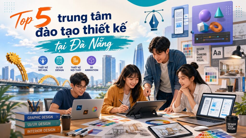 Top5-Trung tâm đào tạo thiết kế tại Đà Nẵng